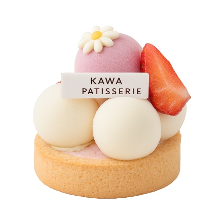 【單顆】迷你草莓可爾必思冰淇淋蛋糕